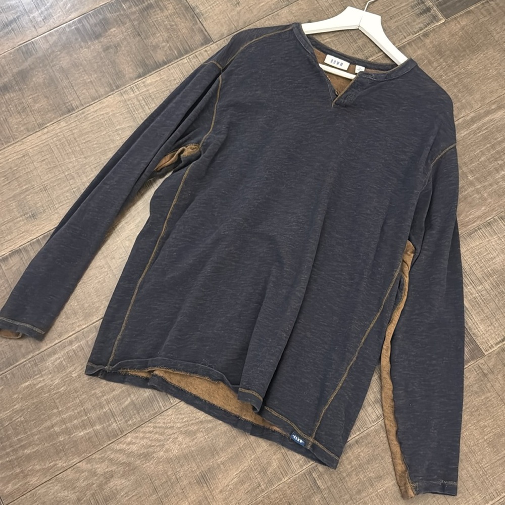 ROWM MEN LONG SLEEVES SHIRT SIZE XL